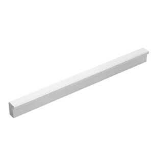 Srebrny uchwyt listwowy 160mm alu mat do szafek i szuflad